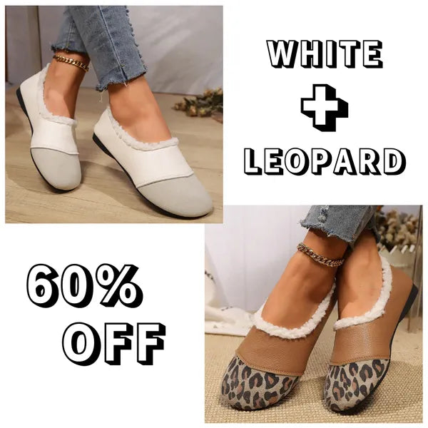 🔥Last Day Promotion 70% OFF 🔥 - Warm and luxurious winter leather shoes for women